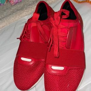 Red shoes